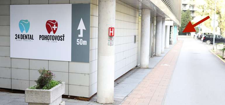 Zubná ambulancia na Bajkalskej v komplexe Tri veže 