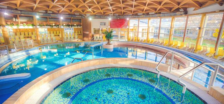 Známe maďarské termálne kúpele Bükfürdő (Zdroj: Büki Gyógyfürdő Zrt. - Bükfürdő Thermal & Spa)