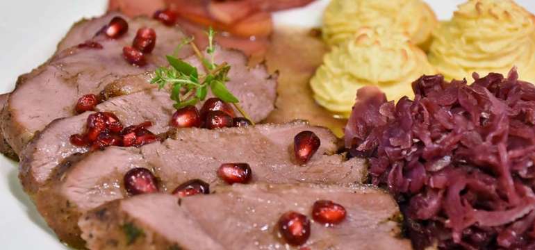 Gastronómia na zámku Fábiánics