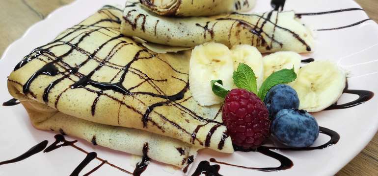Palacinky Nutella® s banánom