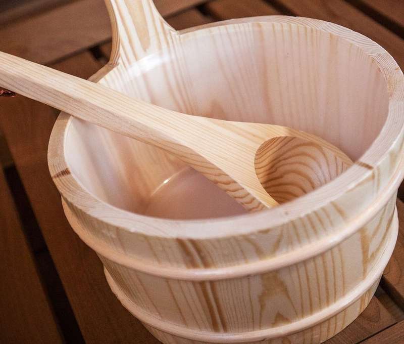 Privátna sauna s kúpacou kaďou