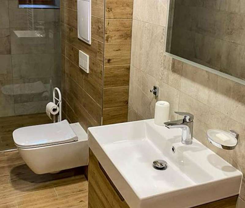Apartmán v apartmánovom dome Kľak- kúpeľňa