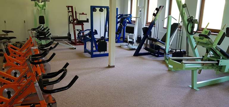Športová hala s fitness časťou pri penzióne*** San André (I.)