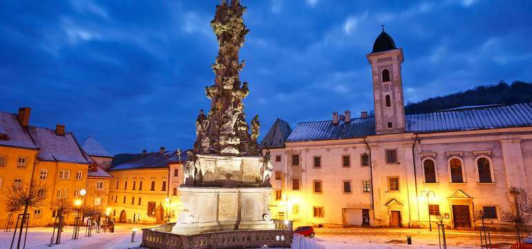 Ubytovanie blízko centra banského mesta (len 5 minút pešo)