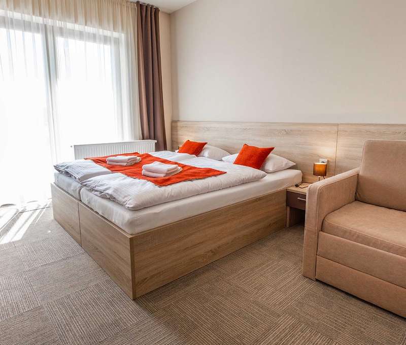 Dvojlôžková izba v AQUA SPORT HOTEL***