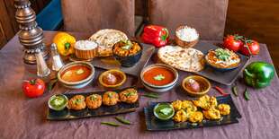 Indické 4-chodové menu pre dvoch (bez rezervácie)