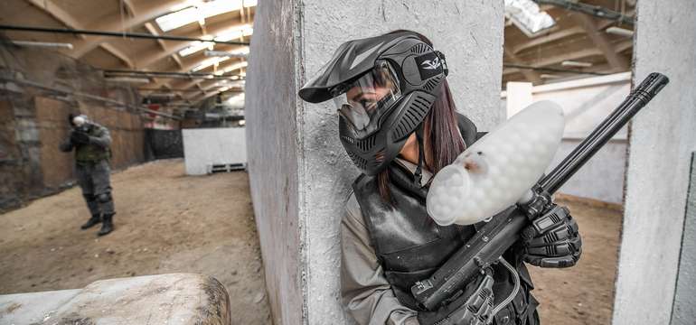 Paintball v aréne podľa mapy Fy_snow z Counter-Strike