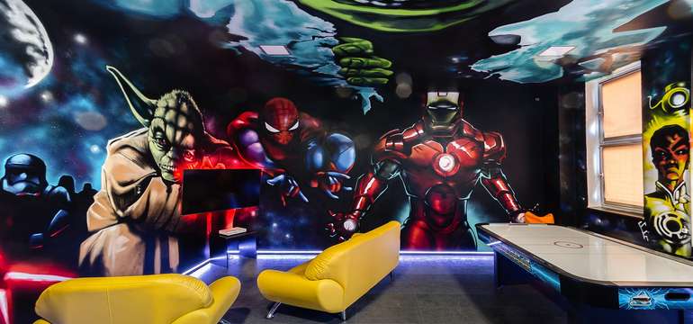 Moderná herňa Gameroom