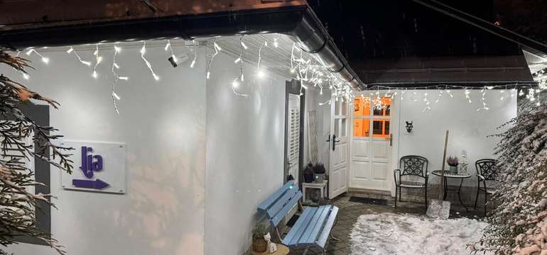 Villa Amalia je čarovná aj v zime