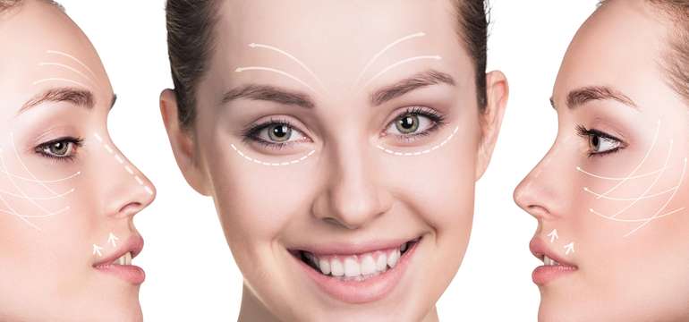 Nechirurgický 5D lifting tváre pre viditeľné omladenie a vypnutie pleti