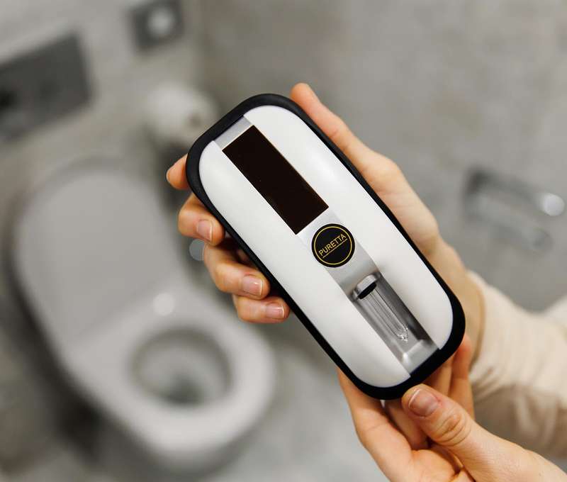 Automatizovaný UV-C sterilizátor na toaletu Puretta