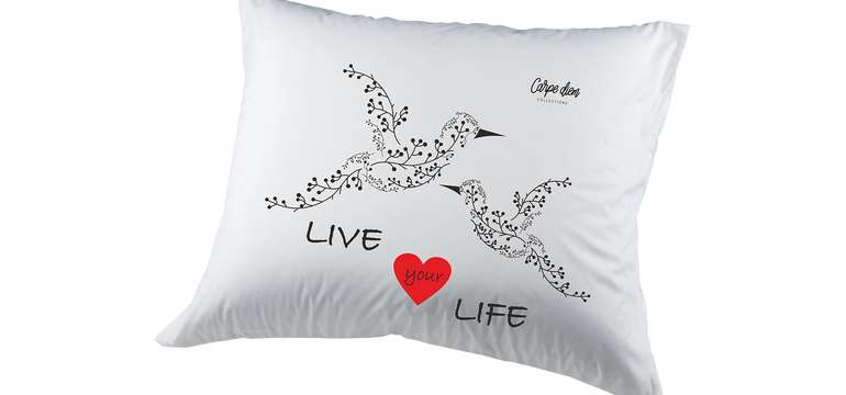 Vankúš zo špaldových šupiek - LIVE YOUR LIFE 