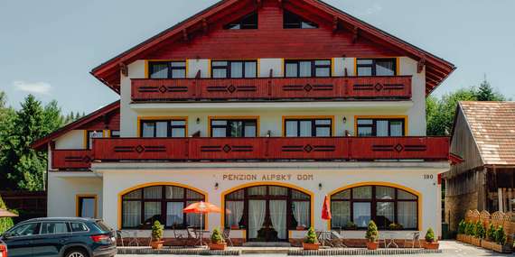 Alpský dom vo Vitanovej, len na skok od termálov Oravice/Orava - Vitanová