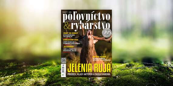 BLACK FRIDAY: Ročné predplatné mesačníka POĽOVNÍCTVO A RYBÁRSTVO/Slovensko