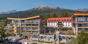 Hrebienok Resort nájdete priamo v centre Starého Smokovca