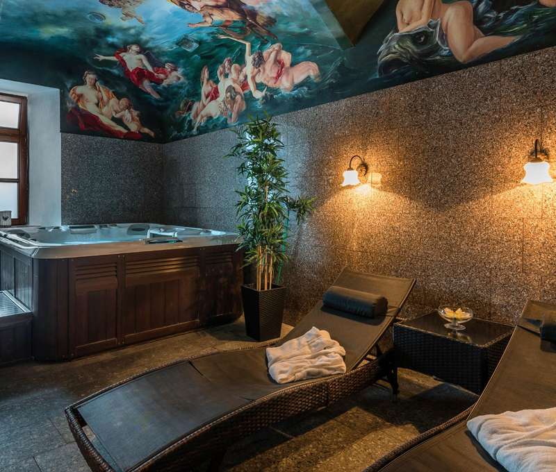 Útulné wellness v Chateau Krakovany