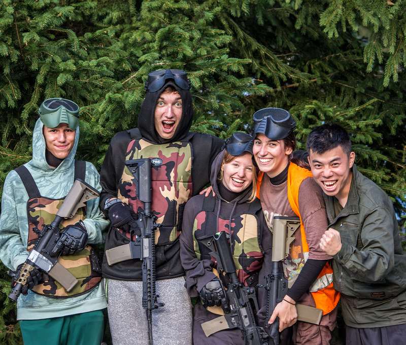 Paintball preverí vašu rýchlosť a obratnosť (ilustračné foto)