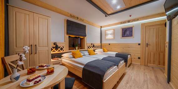 Willa u Gałów v horskej obci Poronin v poľských Tatrách - viaceré termálne kúpaliská v okolí / Poľsko - Vysoké Tatry - Poronin