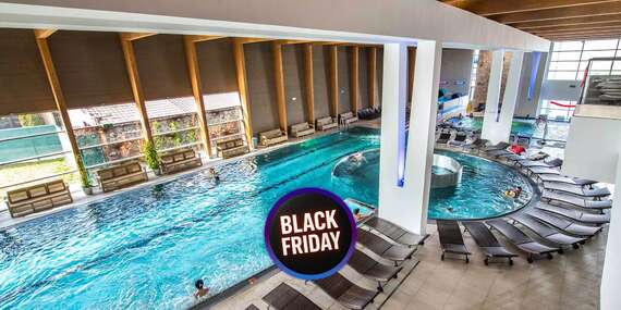 BLACK FRIDAY: Zábava vo vodnom svete a wellness SPA v Aquaparku Trnava - platí aj cez víkendy, sviatky a prázdniny (okrem wellness)/Trnava