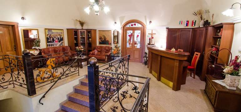 Penzión Kaštieľ Hanus***, recepcia