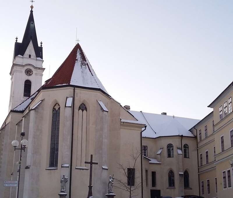Madonu najdete v kostele klaštera augustiniánů