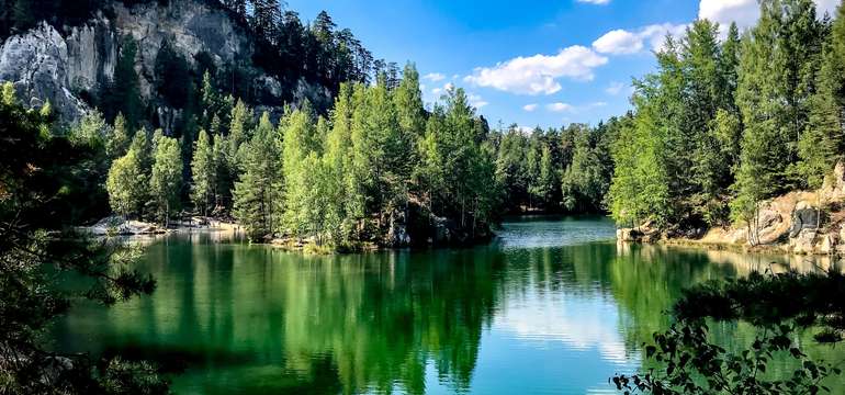 Adršpašsko-teplické skaly sú najväčším a najdivokejším skalným mestom strednej Európy