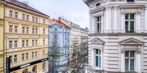 Villa Wagner: Moderní pokoje a studia přímo v centru Prahy/Praha