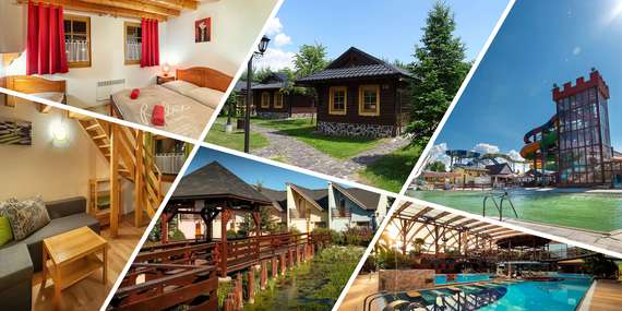 Chatka a apartmán priamo v rezorte Holliday Village Tatrandia + zľava na celodenný vstup do Tatralandie/Liptovský Mikuláš