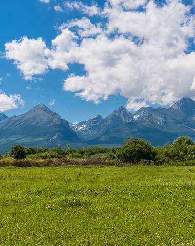 Výhľad na Vysoké Tatry