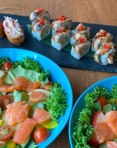 SUSHI menu v Gao Restaurant
