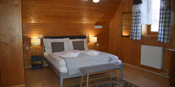 Drevenica Diana s pravou horskou atmosférou v malebnej obci Ždiar/Ždiar