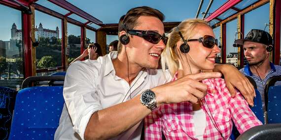 Veľký hradný okruh, Panoramatický okruh alebo UFO a Modrý Kostolík na Prešporáčiku/Bratislava - Staré Mesto