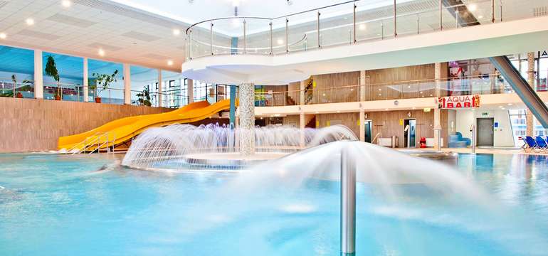 Aquapark AquaRelax je unikátne vodné dielo v centre Dolného Kubína