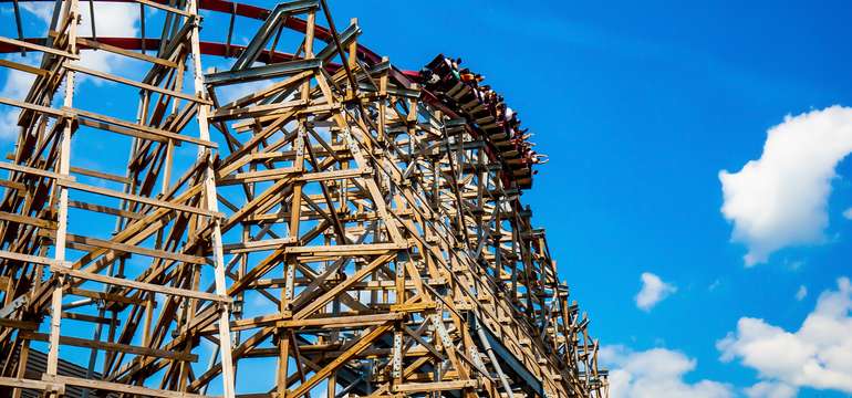 Zadra - najväčší drevený HYBRID ROLLERCOASTER na svete 