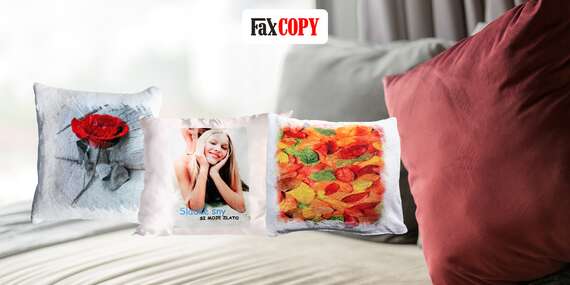 Mäkkučké vankúše s vlastnou fotografiou s osobným odberom ZADARMO až v 41 predajniach FaxCOPY / Slovensko