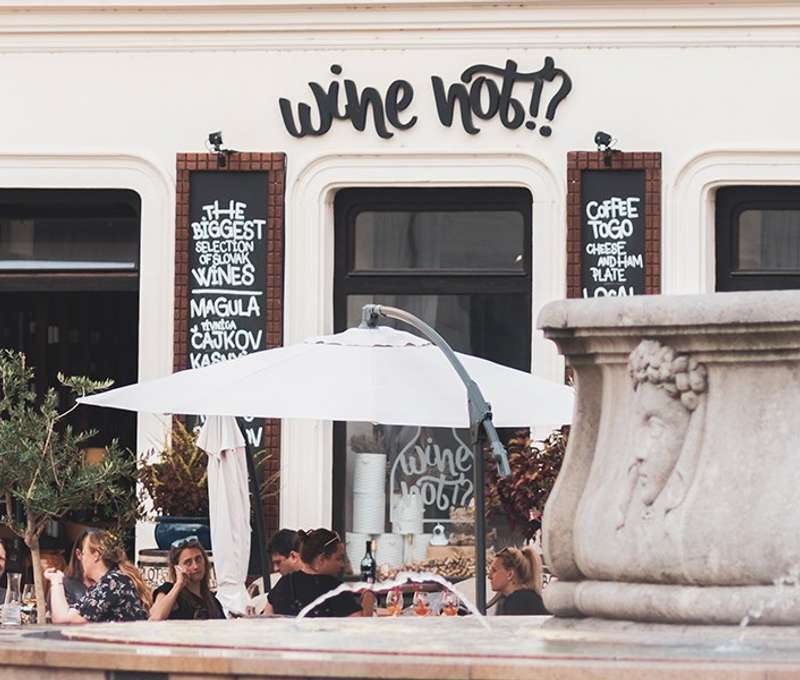 Kupón na konzum vo WINE NOT!? na Hlavnom námestí