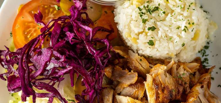 Kebab tatier s ryžou Papa Turkish