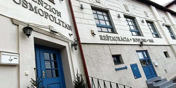 Romantický pobyt v historickom centre Banskej Štiavnice v penzióne Cosmopolitan I./Banská Štiavnica