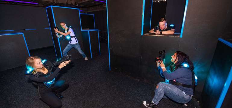 SWAT laser aréna v Bratislave.