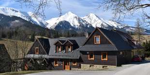 Drevenica Diana v malebnej obci Ždiar