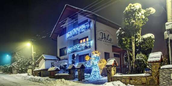 Rodinný penzión VeLa v malebnej obci Malý Slavkov s polpenziou, privátnym wellness a ALL INCLUSIVE nápojmi / Kežmarok - Malý Slavkov