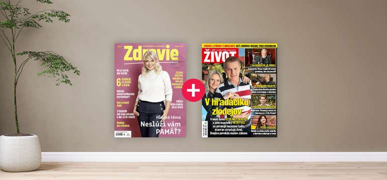 Ročné predplatné: Výhodný balík ŽIVOT + ZDRAVIE