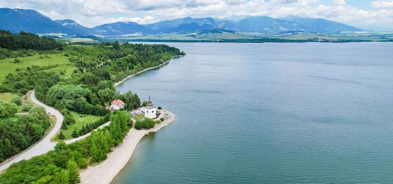 Naskytnú sa vám výhľady na dokonalé prírodné scenérie