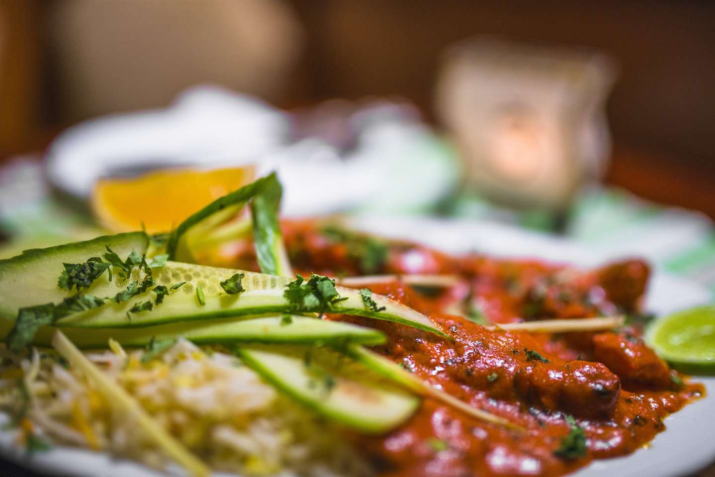 Pravá indická kuchyňa v Little India - kuracia tikka masala alebo butter chicken