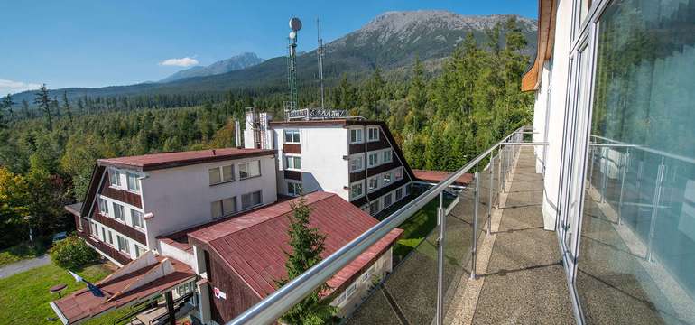 Hrebienok Resort obklopuje krásna príroda Vysokých Tatier