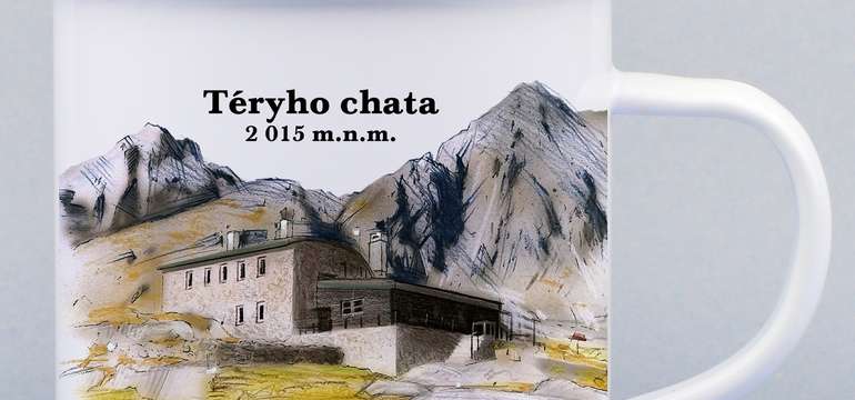 Turistický smaltovaný hrnček