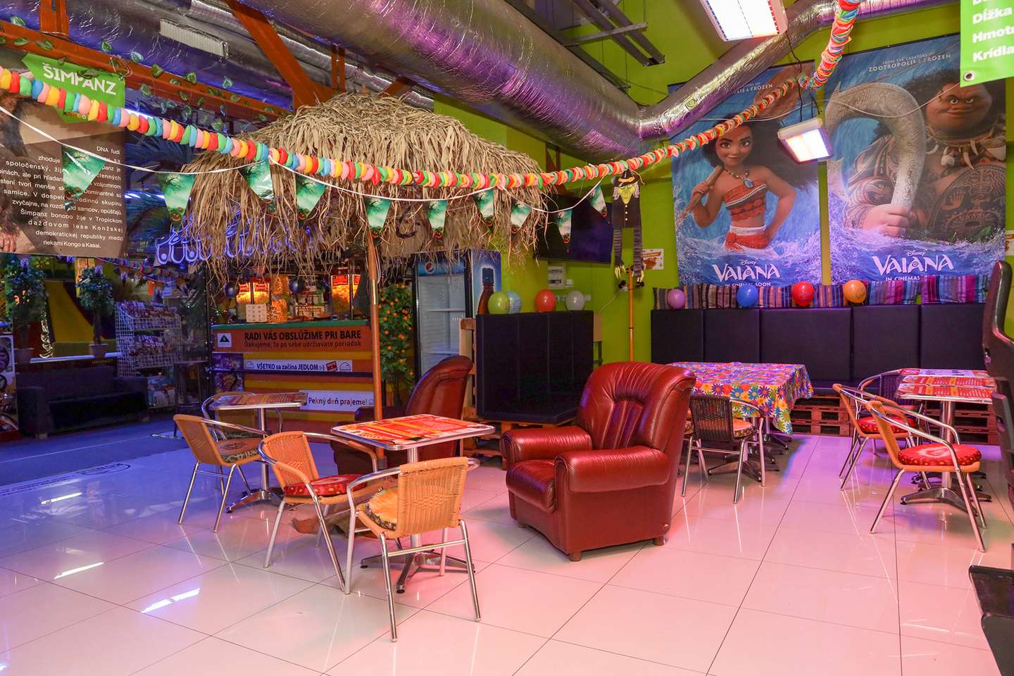 Detské zábavné centrum KONGO v Žiline - najväčšie zábavné centrum svojho druhu na Slovensku