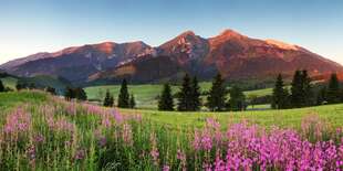 Krása Belianskych Tatier z pohodlia penziónu Šilon