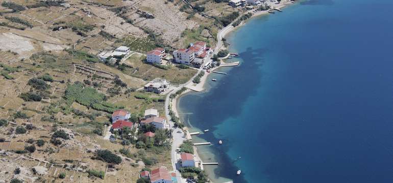 Penzión Laguna Metajna na chorvátskom ostrove Pag