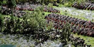 Na výstavbu atrakcií HistoryLandu bolo použitých vyše milióna kúskov LEGO kociek